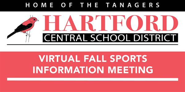  Fall Sports Meeting – Monday, August 11 at 6:00 PM